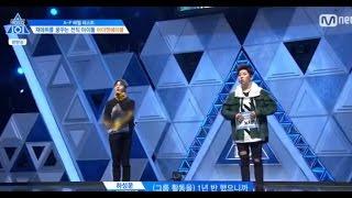 [FULL VID/ENG SUB] Produce 101 Sungwoon & Taehyun performance cut at 1st evaluation