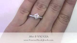 Engagement Ring - Dave's Diamond Selection for Engament Ring - Vanessa Nicole Jewels