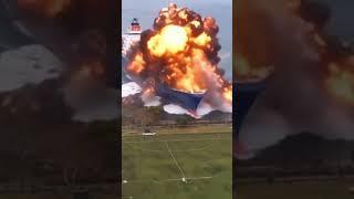 Cargo Ship Crashes Into Shoreline and Explodes! | Shocking  Disaster Caught in AI Scene #shorts