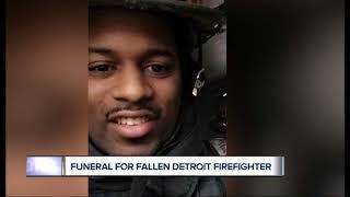 Funeral held for fallen firefighter Jack Wiley II in Detroit