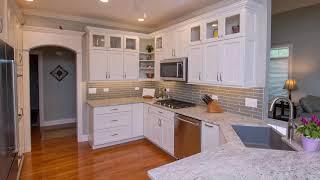 White Upper Kitchen Cabinets With Glass Doors