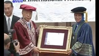 [Event] Special Convocation Conferment of Honorary Doctor of Arts to Dr Daisaku Ikeda