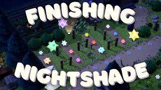 FINISHING NIGHTSHADE! GET IN HERE | acnh live