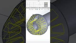 drill chuck key design in Solidworks #shorts