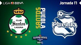 Resumen | Santos vs Puebla | Liga BBVA MX - Guard1anes 2021 - Jornada 17