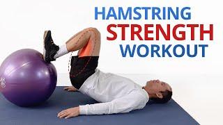 5 Exercise Hamstring Workout for Full Range Strengthening