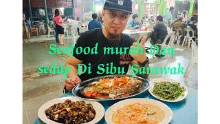 Seafood sedap di Bandar Sibu Sarawak // Noor satay Islamic cafe