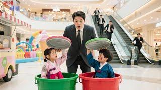 CEO가 쇼핑몰에서 자신과 똑같이 닮은 두 아이를 구했는데, 알고 보니 하룻밤 사랑으로 생긴 자신의 아이였어!#cdrama #드라마 #kdrama #ceo