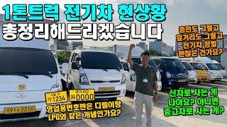 1톤트럭 전기차 현상황 총정리해드리겠습니다 (화물차, 트럭, 영업용번호판, 신차, 중고차, 충전)