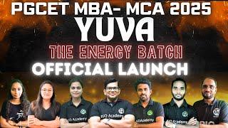 pgcet  2025 | MBA- MCA | YUVA The Energy Batch | Launching Now #pgcet2025 #mbaexam #mcaexams  #pgcet