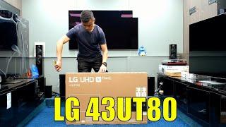 LG UT80 43" 2024 Unboxing, Setup, Test and Review with 4K HDR Demo Videos 43UT80 43UT8000