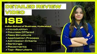 ISB Hyderabad | Indian School of Business | College Review | CareerChoice360 #isb #pgp #isbhyderabad