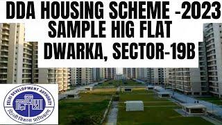 3BHK HIG SAMPLE FLAT SECTOR 19B DWARKA DDA HOUSING SCHEME 2023