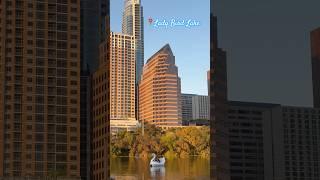 Lady Bird Lake in Austin Texas #shorts #travel #shortvideo #texas