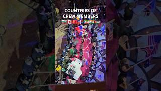 THIS country has the most CREW and they PERFORM!!   #royalcaribbean #international #united #cruise