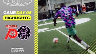 14-Tore-Wahnsinn! | Protatos vs. Streets United | Highlights Baller League | Gameday 6