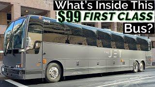 First Class Bus "The JET" from Washington, DC to New York City