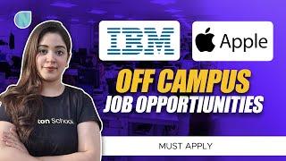 Job Opportunities IBM, Apple | Level up with Priya | Newton School