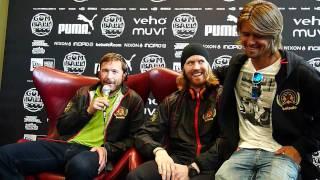 Team Betsafe with Bode Miller, Jon Olsson and Leif Haugen at Gumball 3000