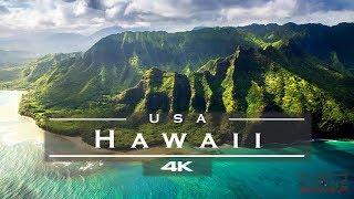 Hawaii, USA  - by drone [4K]‍️