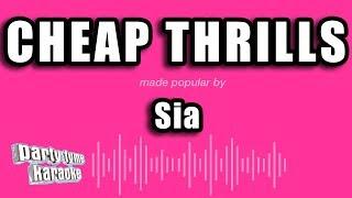 Sia - Cheap Thrills (Karaoke Version)