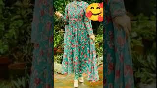 Georgette frock suit