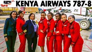 KENYA Boeing 787 Nairobi to Kinshasa | Lovely Full Flight + Great Walkaround