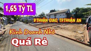 Bán Đất Rẻ Nhất Thuận An (1948) Quá Rẻ 1,65 Tỷ, Kinh Doanh Nhỏ, Ngang 5,5m