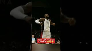 Team USA vs Serbia Voiceover  #shorts