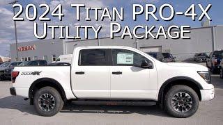 New 2024 Nissan Titan PRO-4X Utility Package at Nissan of Cookeville