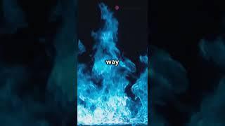 why is fire blue sometimes