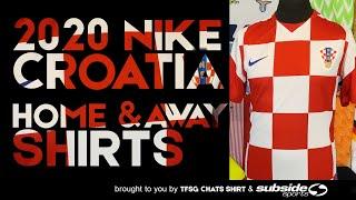 2020 Nike Croatia Home & Away Shirts