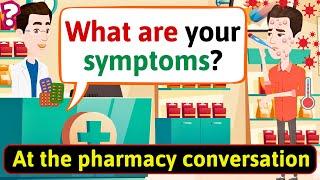 Shadowing English Conversation Practice (At the pharmacy) Improve English Speaking Skills