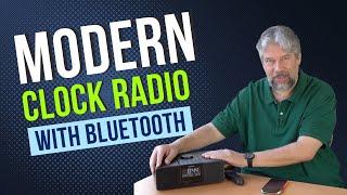 Sangean AM/FM/BT Digital Tabletop Radio RCR-40 -- DEMO & REVIEW