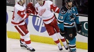 Datsyuk Owns Joe Thornton & Niemi