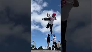 Crazy Scooter Air Tricks  ig (@_brandontang_)