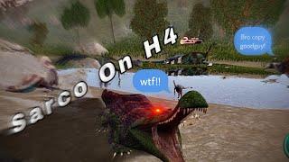 SURVIVING AS SARCOSUCHUS ON H4 ( THE CURSED ISLE )