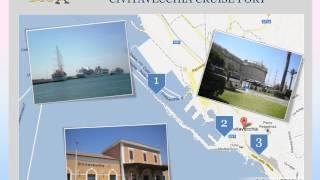 The Civitavecchia (ROME) cruise port