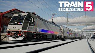 New York - Trenton service | Train Sim World 5 - Gameplay