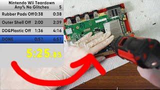 I Speedran Wii Teardowns. What I Found Will SHOCK You