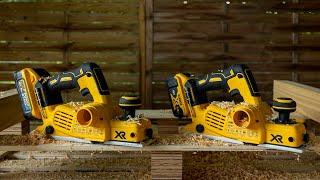 DeWALT PowerStack vs. XR - Sprawdzamy akumulatory podczas pracy strugiem DCP580