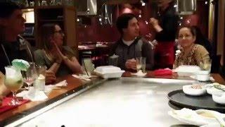 Benihana Restaurant - Free Dessert and Song for our Anniversary (Chandler, Arizona)