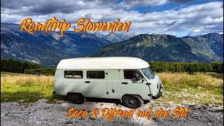 Roadtrip Slowenien (Soca & Offroad auf den Stol) 4x4 Buchanka