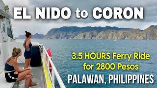 EL NIDO to CORON Ferry Ride, Rates/Fees 2024 | Palawan Philippines, the Ultimate Travel Destination!