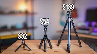 THE BEST BUDGET TRAVEL TRIPODS | Which One Is Right For You?