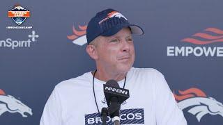 HC Sean Payton on Week 1 of Broncos training camp: 'I like the energy'