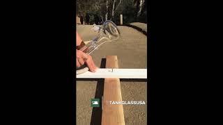 Tank Glass Bong Hammer Test