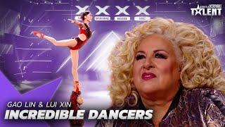 Unbelievable Dancing Duo, Gao Lin & Liu Xin - France's Got Talent - Quartes Finals