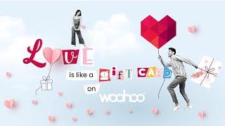 Love is like a Gift Card on Woohoo!