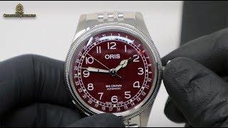 UNBOXING 2019 ORIS 40MM BIG CROWN POINTER DATE RED DIAL 01 754 7741 4068-07 8 20 22